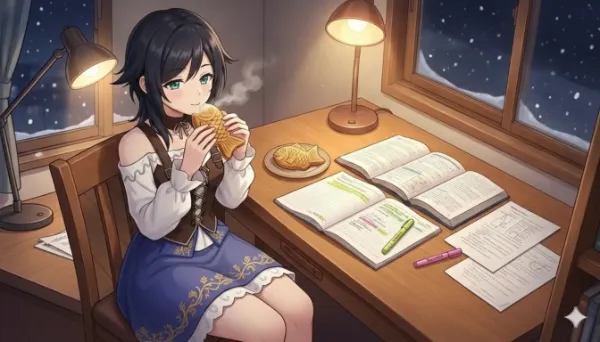 受験勉強とたい焼き