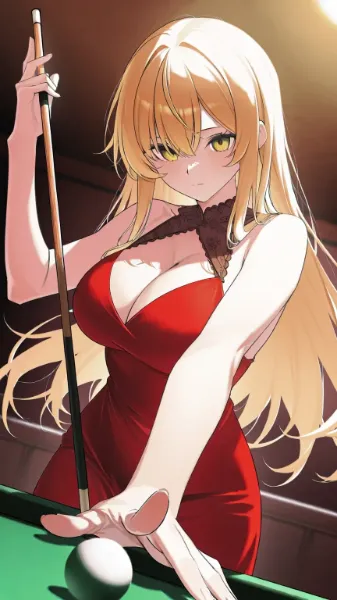 ビリヤードプレーヤー