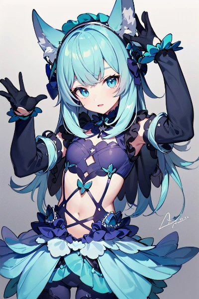 かわいいモンスターのアイドル