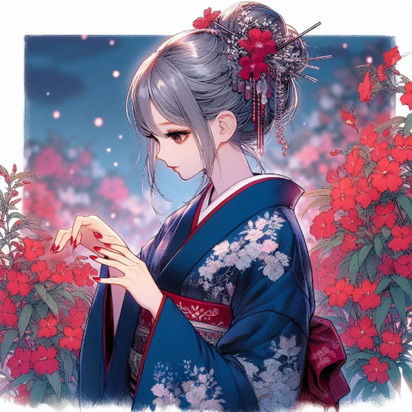 紅爪…ホウセンカ