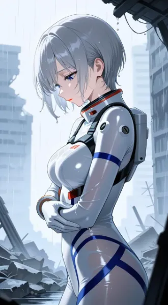 蒼穹のフロンティア【雨の静寂に沈む白き勇翼】