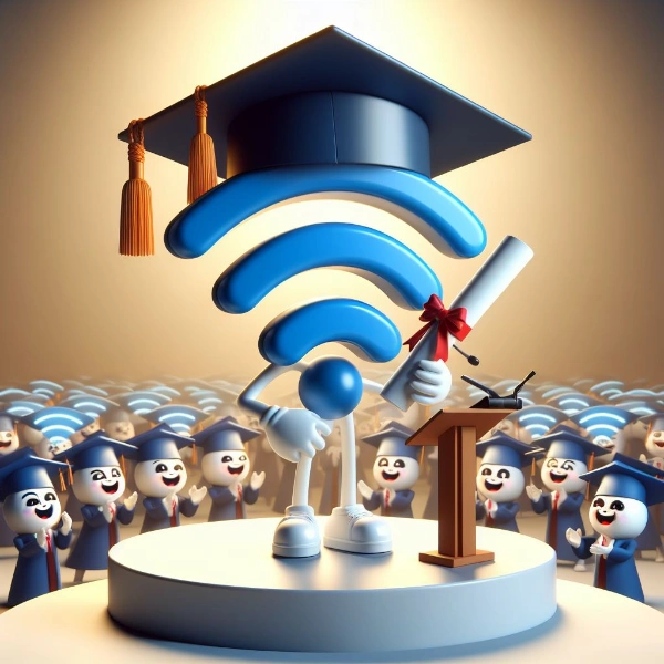 Wi-Fiが卒業しました！