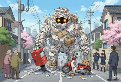 【手紙】第2話「手紙の怪物あらわる！対決トラウマトン！」