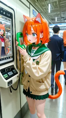 モニター付き公衆電話(公衆電話の日,9月11日 記念日）)