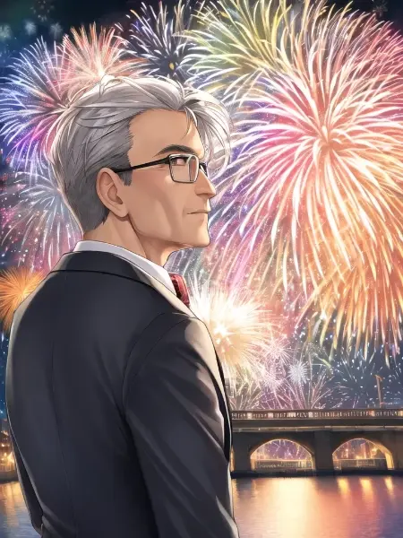 仕事帰りのおっさん