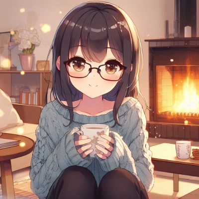 眼鏡の少女