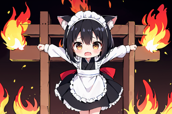 平和のための生贄にゃんて嫌ニャ～(TOT)