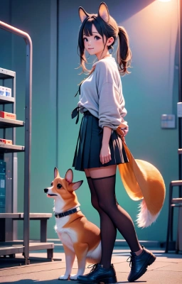 298-お題-コーギー-