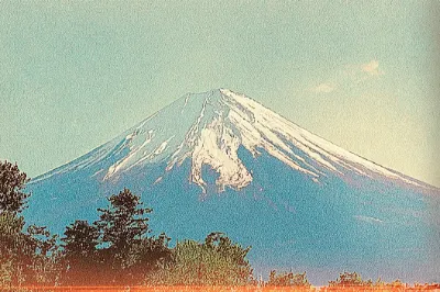 35mmフィルム風富士山