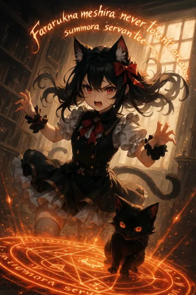 子猫と魔法とお昼寝と