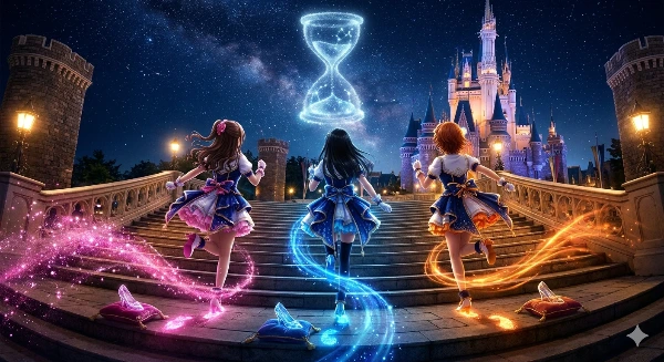 The clock of the cinderella never stops!