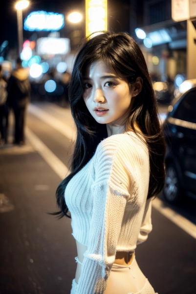 ニット女子スナップショット