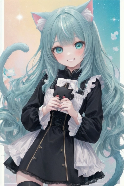 可愛い猫耳少女