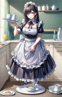 お茶の時間でございますよ、ご主人様