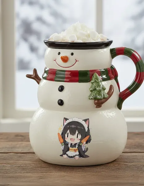 雪だるまマグwithヘタぐるみ