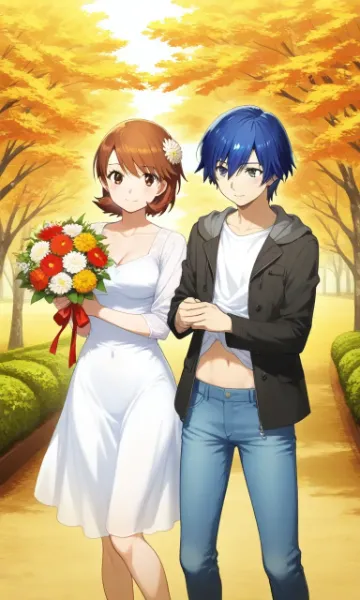 秋風に揺れる永遠の約束