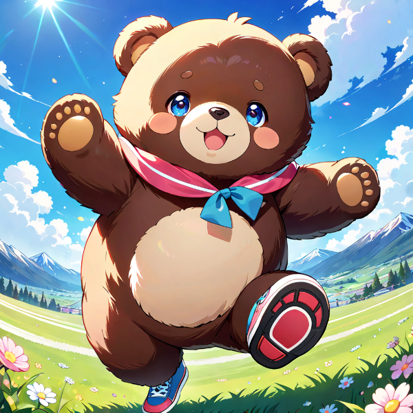 成長は早い🐻