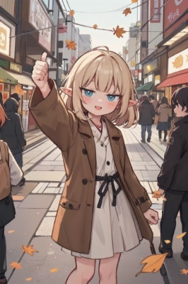 エルフ散歩２