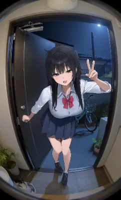 夜の訪問