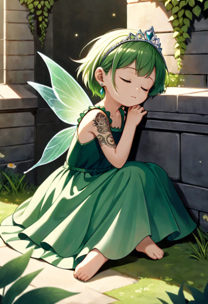 ぐっすりシルフィちゃん