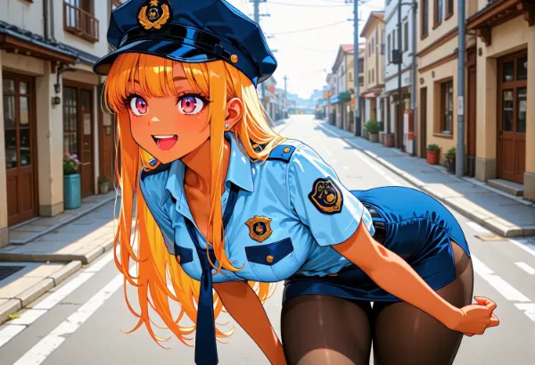 婦警の橘リナ