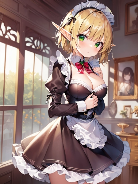 新人のメイドエルフちゃん2