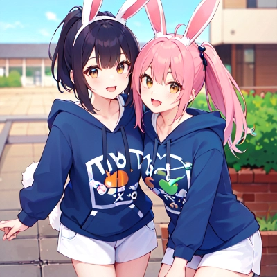 兎娘たち
