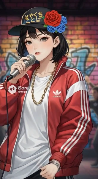 早口言葉を歌う、