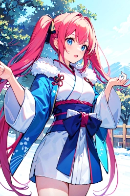 ツインテール和風少女3