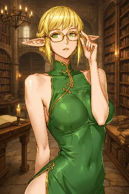 図書館のエルフ