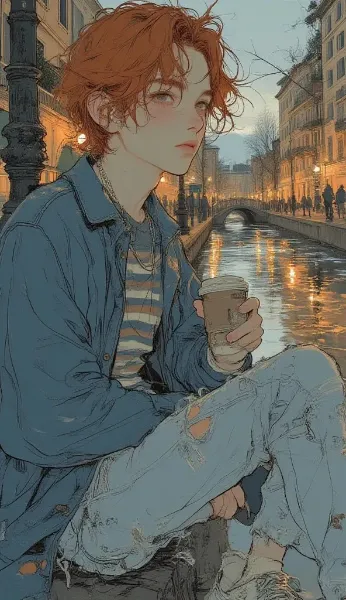 ​【画像生成AI】イタリア・ミラノ×アニメ男子！ファッションと名所を融合させたプロンプトの作り方