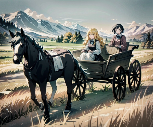 黒髪＆ブロンド・旅の途中