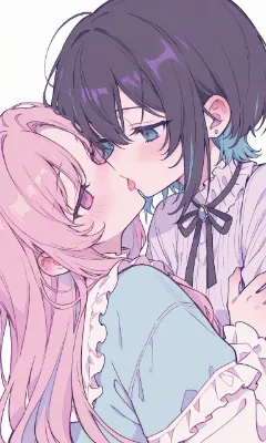 百合キス