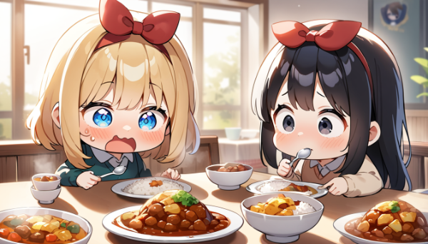 おいしいけど辛い・・・