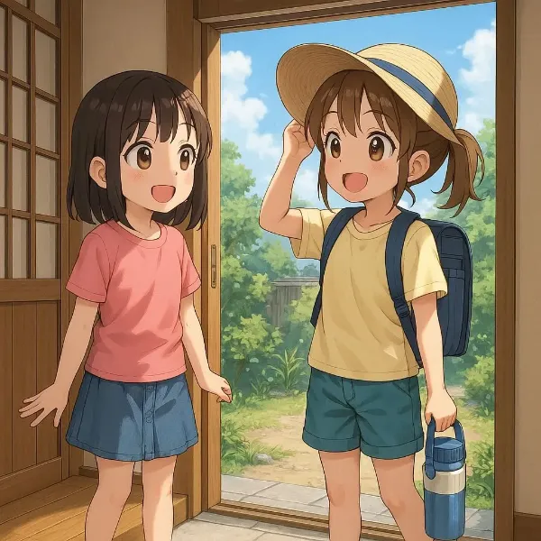 少女の季節、真夏の大冒険