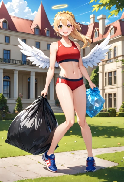 お嬢さまが動きやすい服で良いよとおっしゃったので(ギャルさん編)