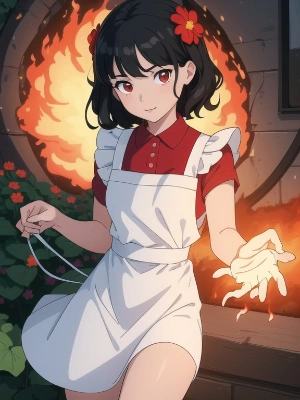 炎の少女