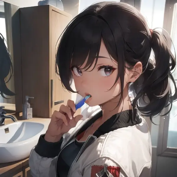 歯磨きチャレンジ（失敗）