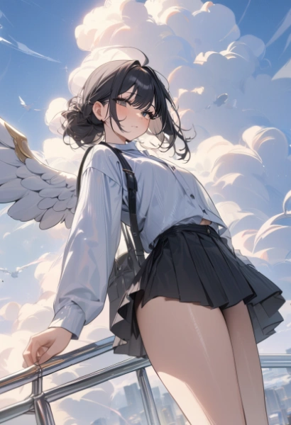 pvpt fq afgrh (gibberish: what an angel)