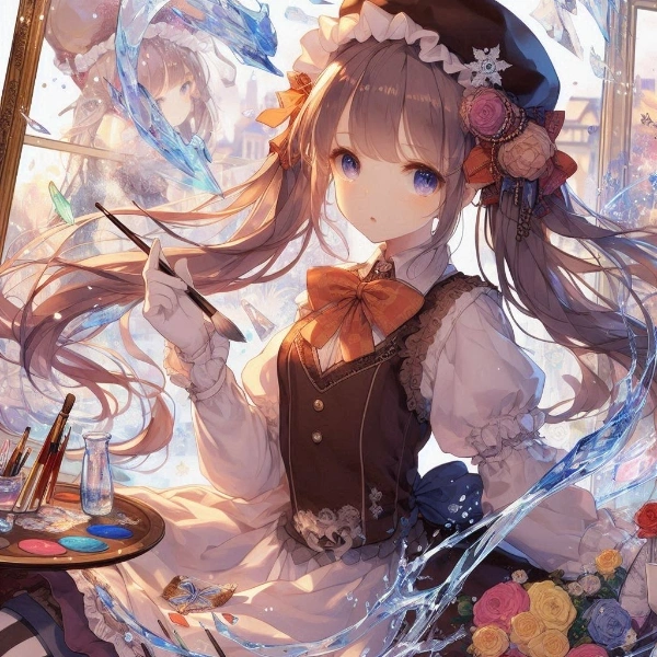 午後のアートスタイル