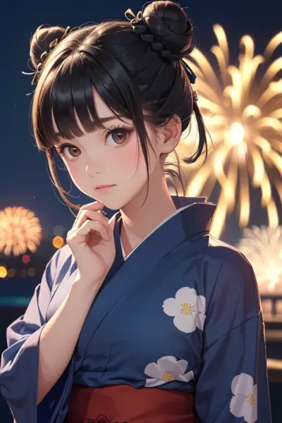 花火大会にて その２