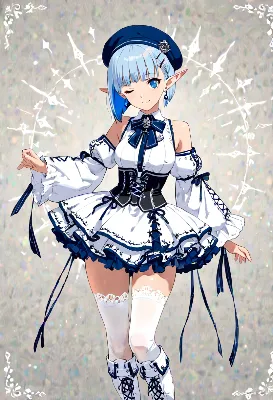 ホワイトドレスの妖精姫