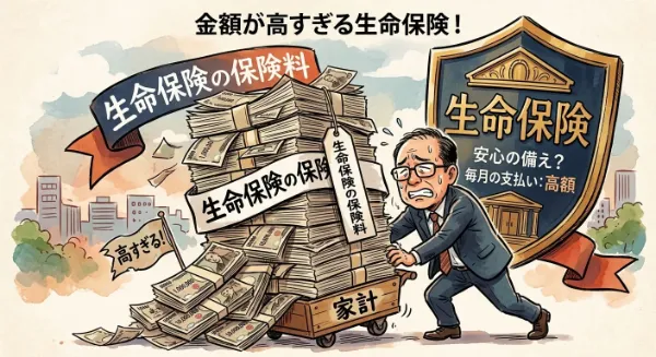 金額が高すぎる生命保険