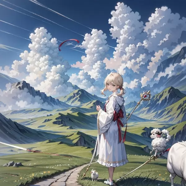 レスランドの羊飼い