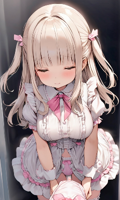 ロリ巨乳ぱんつ見せ