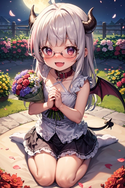 月夜に祈りを...💕