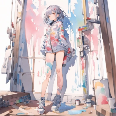 水彩絵の具のサムネイル