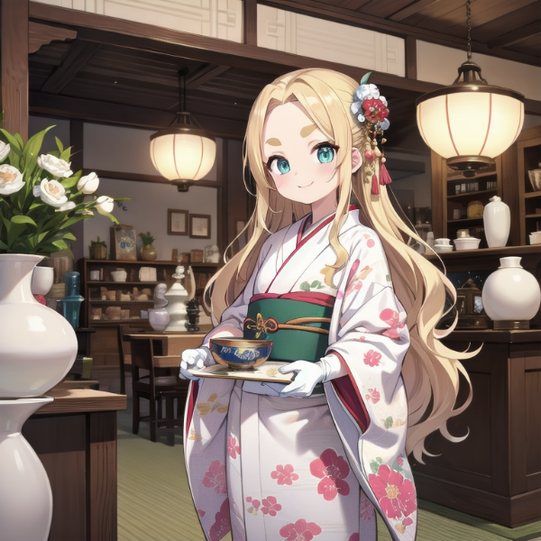 骨董品とおでこちゃん