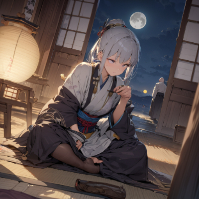 お題：お月見（?）