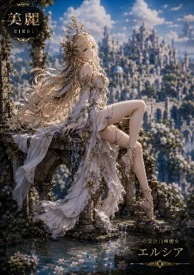 白華聖女が彩る天空の祈り